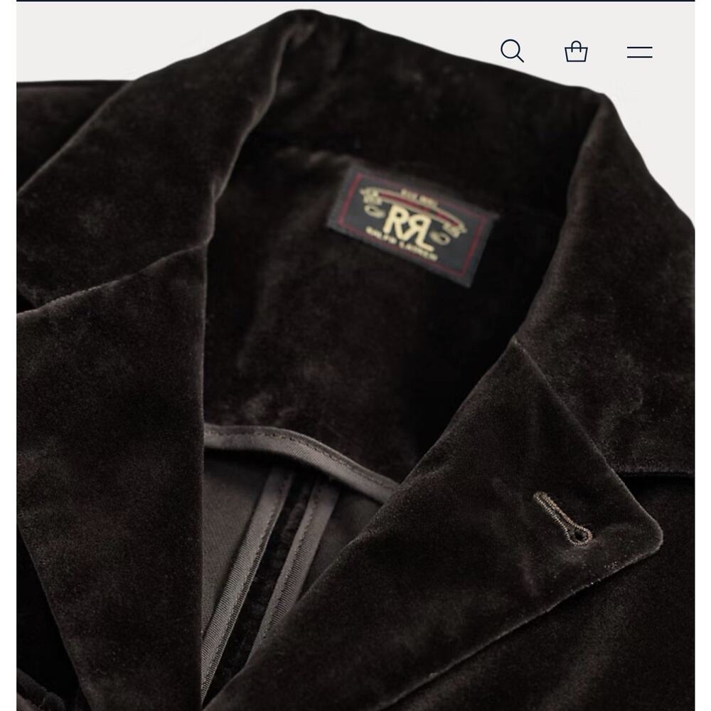 RRL Ralph Lauren Women's Cotton Velvet Jacket Size US 2 NWT! - Picture 5 of 8